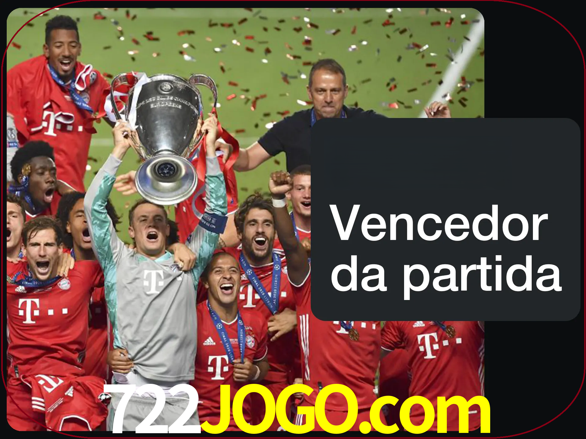 Aposte no vencedor e ganhe uma grande quantia de dinheiro.